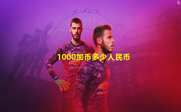 1000加币多少人民币