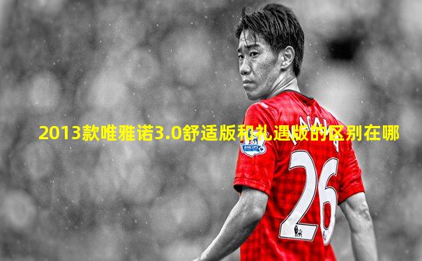 2013款唯雅诺3.0舒适版和礼遇版的区别在哪