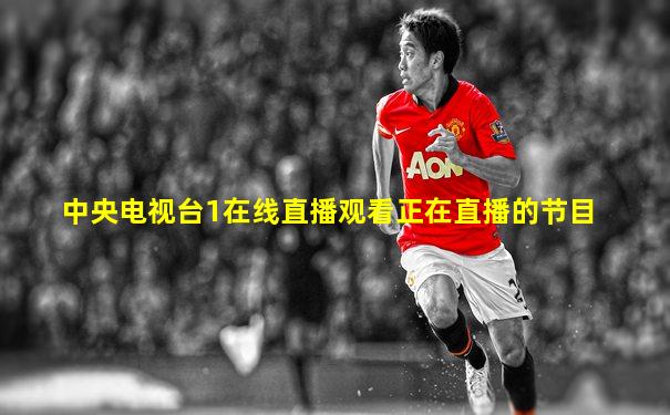中央电视台1在线直播观看正在直播的节目