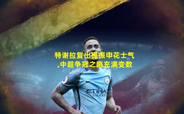 特谢拉复出提振申花士气,中超争冠之路充满变数