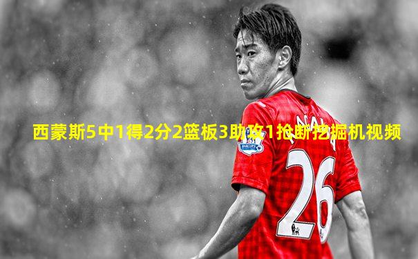 西蒙斯5中1得2分2篮板3助攻1抢断挖掘机视频