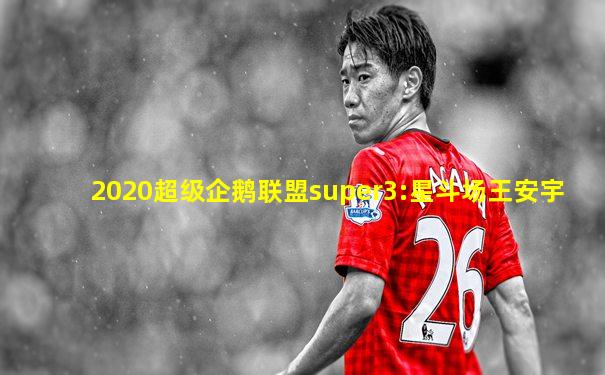 2020超级企鹅联盟super3:星斗场王安宇
