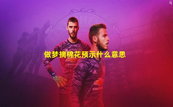 做梦摘棉花预示什么意思