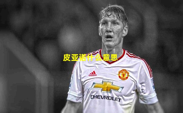 皮亚诺什么意思